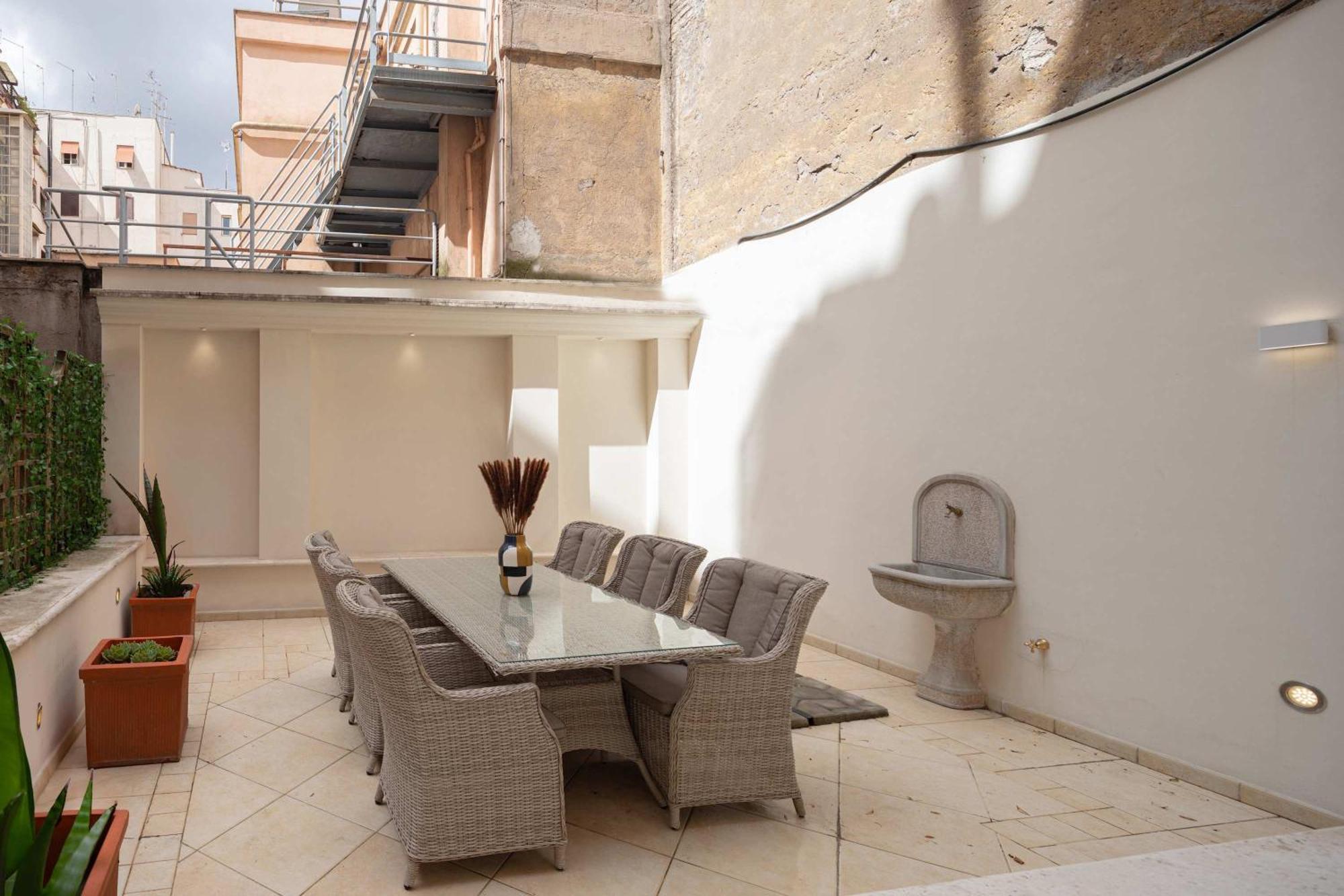 Appartamento Via Vespasiano Private Roma